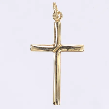 Hänge, kors, 36x18mm, 18K Vikt: 1 g