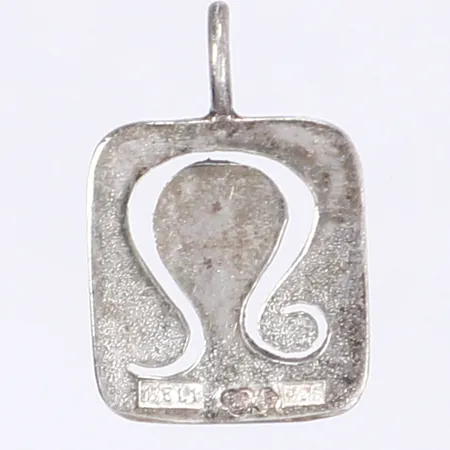 Hänge stjärntecken, 22x14mm, silver 925/1000 Vikt: 2 g