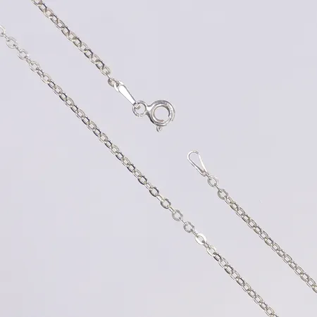 Halskedja, ankarlänk, längd 55cm, bredd 2mm, 925/1000 silver Vikt: 2,5 g