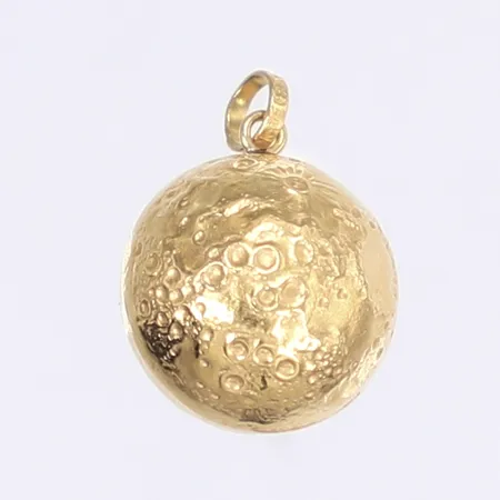 Hänge måne, Ø14mm, 18K Vikt: 1,3 g