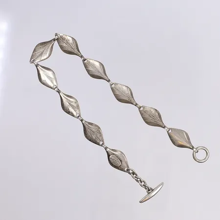 Armband, 20cm, bredd 9mm, Danmark, silver 925/1000 Vikt: 7,3 g