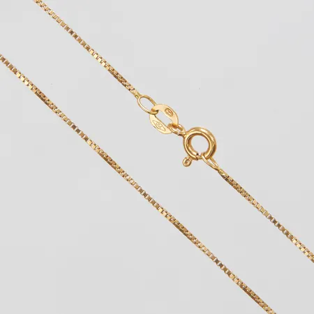 Kedja, venezia, längd: 49,5cm, bredd: 0,7mm, Balestra, 18K Vikt: 2,3 g