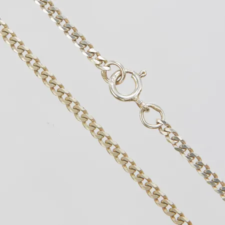 Silverkedja, pansar, längd: 51cm, bredd: 2,7mm, 925/1000 Vikt: 8,7 g