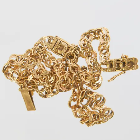Diverse guld, slitet, defekt, 18K Vikt: 16,4 g