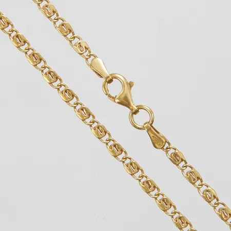 Kedja S-länk, 45,8cm, bredd: 2,2mm, 18K  Vikt: 8,3 g