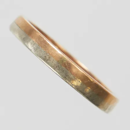 Ring, Ø17, bredd: 2,8mm, tvådelad 18K/Silver 925/1000 Vikt: 2,9 g