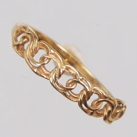 Ring Bismarck stl 16 bredd 1-3mm, W&A, 18K Vikt: 0,8 g