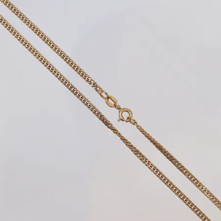 Halskedja pansar, 45,5cm, bredd 2mm, Balestra, 18K Vikt: 7,8 g