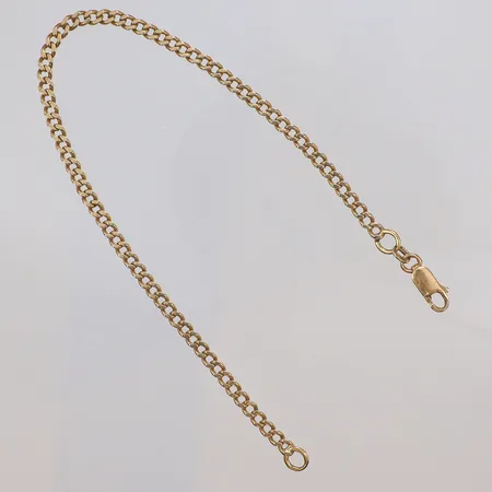 Armband pansar, 21,5cm, bredd 3,5mm, 18K Vikt: 7,8 g