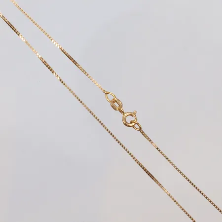 Kedja Venezia 38cm bredd 1mm, Balestra 18K  Vikt: 2,4 g