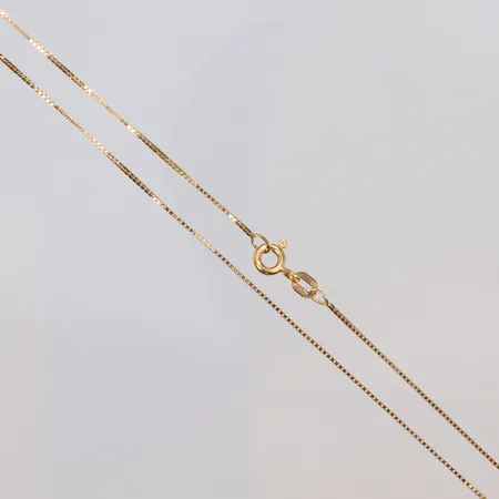 Kedja Venezia 38,5cm bredd 1mm, Balestra 18K  Vikt: 1,7 g