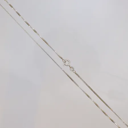 Kedja Venezia 59,5cm bredd 1mm GHA silver 925/1000 Vikt: 4,6 g