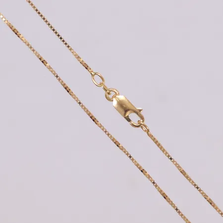 Kedja Venezia, längd 51cm, bredd 1mm, Balestra, 18K  Vikt: 4,7 g