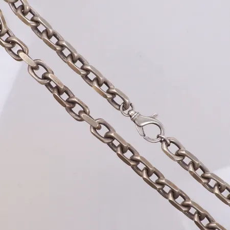 Kedja Ankar, längd 52,5cm, bredd 11,7mm, silver 925/1000 Vikt: 191,8 g