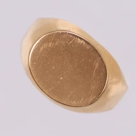 Klackring, stl 16¼, bredd 3,8-11,2mm, Petterssons Eftr Juvelerar Ab, år 1956, 18K  Vikt: 3,2 g