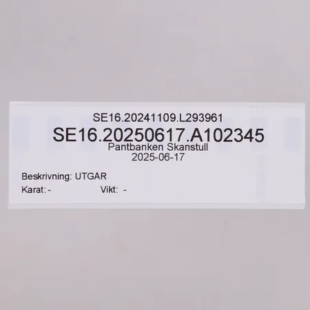 UTGÅR 
