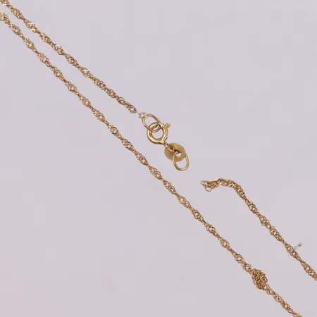 Kedja, defekt, 18K Vikt: 2,4 g