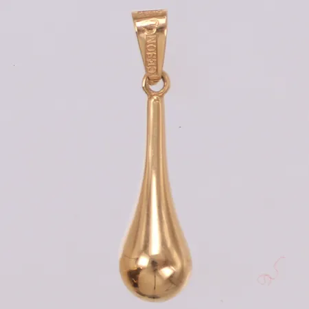 Hänge, droppe, längd 23mm, Ceson, 18K Vikt: 0,6 g