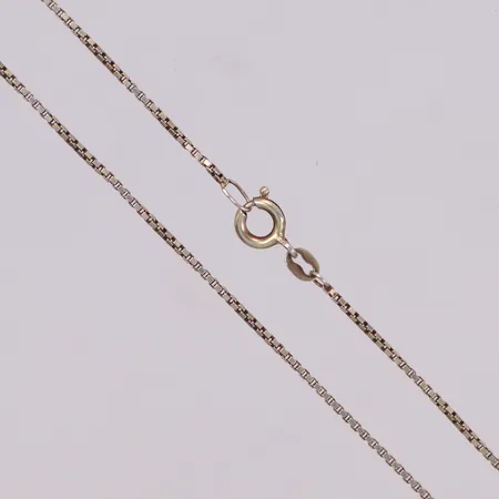 Kedja Venezia, längd 39,5cm, bredd 1mm, silver 835/1000 Vikt: 2 g
