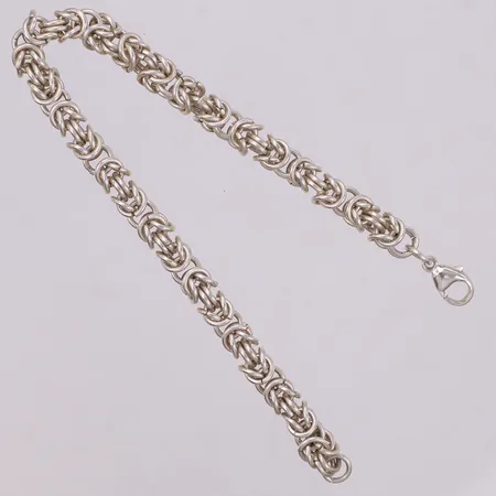 Armband, längd 19cm, bredd 6mm, silver 925/1000 Vikt: 20,3 g