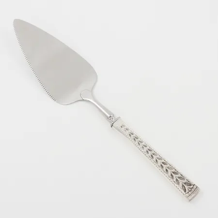 Tårtspade modell Juvel Norge, skaft silver 830 med rostfritt blad, längd 26cm Vikt: 81,5 g