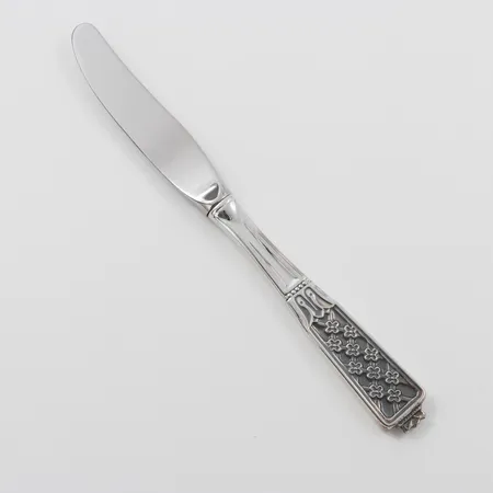 Bordsknivar 12st, modell Prinsess design Thore Eldh, längd 19,3cm, silver med rostfritt blad  några med märken på bladen Vikt: 754,6 g Skickas med postpaket.