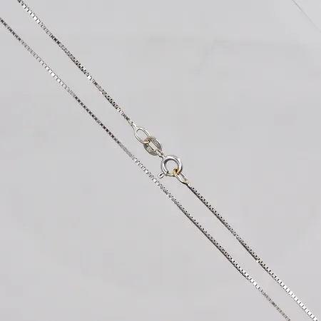 Kedja Venezia, vitguld, 40cm, bredd 0,8mm, 18K Vikt: 2,5 g