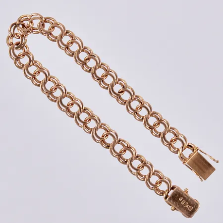 Armband Bismarck, längd: ca 20cm, bredd: ca 8mm, 18K Vikt: 20,1 g