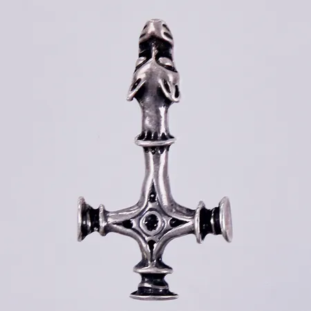 Hänge, längd: ca 3,7cm, bredd: ca 4-20mm, 925/1000 silver Vikt: 6,9 g