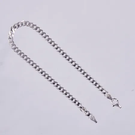 Armband, längd: ca 19,5cm, bredd: ca 4mm, defekt, 925/1000 silver Vikt: 4 g