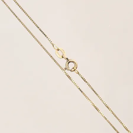 Kedja Venezia, längd: 40cm, bredd: 0,8mm, Balestra, 18K  Vikt: 2 g