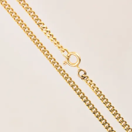 Kedja Pansar, längd 38,5cm, bredd 3mm, 18K Vikt: 13,8 g