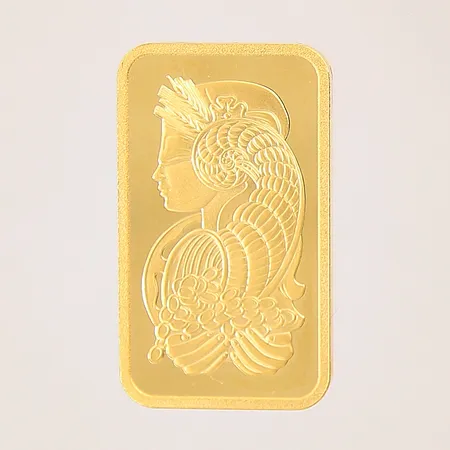 Guldtacka, Suisse, serie-nr: C103044, fine gold 999,9, 24K  Vikt: 20 g