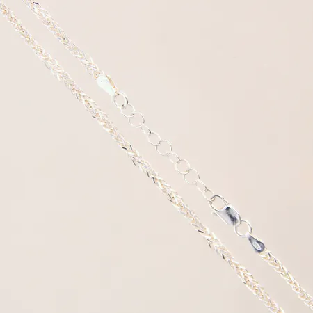 Kedja, längd: 42-45cm, bredd: 2,4mm, GHA, silver 925/1000 Vikt: 6,7 g