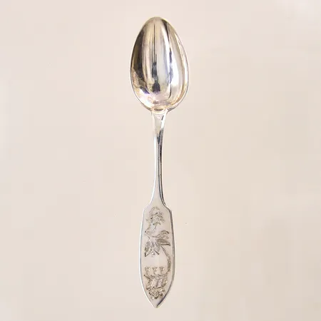 Kaffesked, längd: 12cm, MEMA, 830/1000 Vikt: 14,5 g