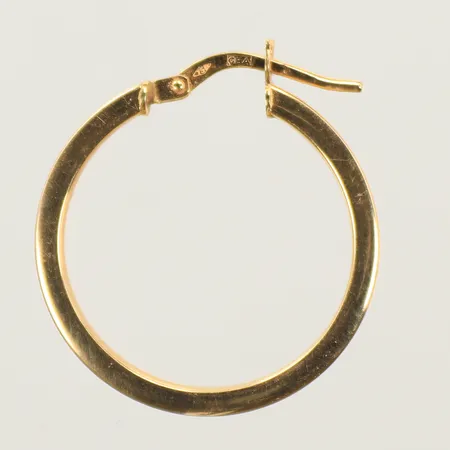 Udda örhänge, Ø24mm, defekt lås, 18K Vikt: 1,1 g