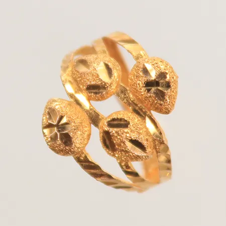 Ring stl 15, 21K Vikt: 2,2 g