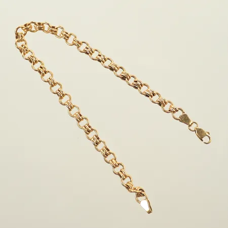 Armband längd 19cm, bredd 5mm, 18K 4,5g Vikt: 4,5 g