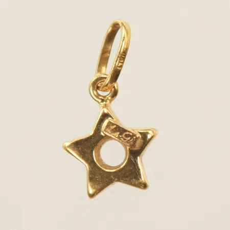 Hänge, 15x10mm, 18K Vikt: 0,8 g