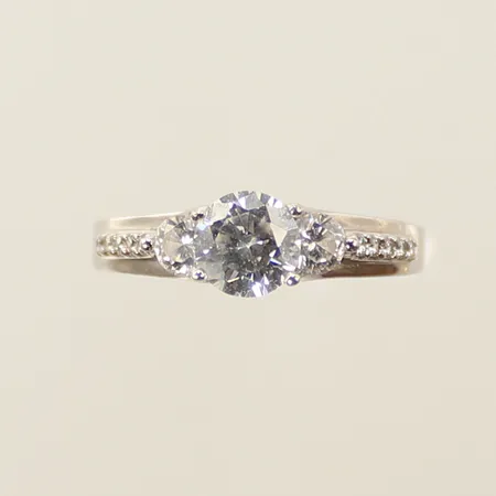 Ring stl 17½, silver, 925/1000, bruttovikt 2,8g Vikt: 2,8 g