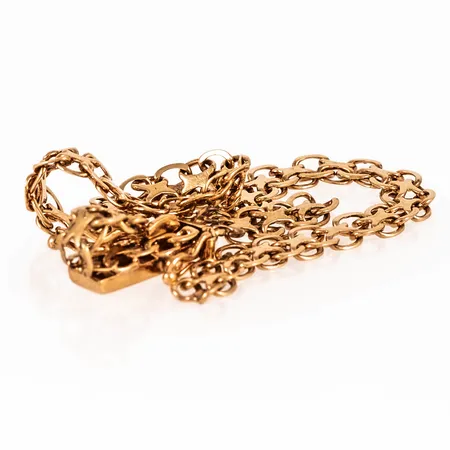 Defekt guld i 18K. Vikt: 4,8g.