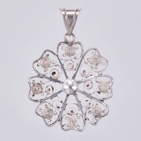 Hänge, Ø 26mm, 925/1000 silver Vikt: 2,8 g