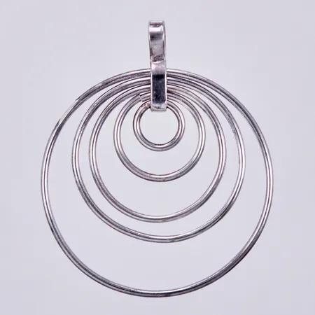 Hänge silver, Ø 5cm, 925/1000 silver Vikt: 10,9 g