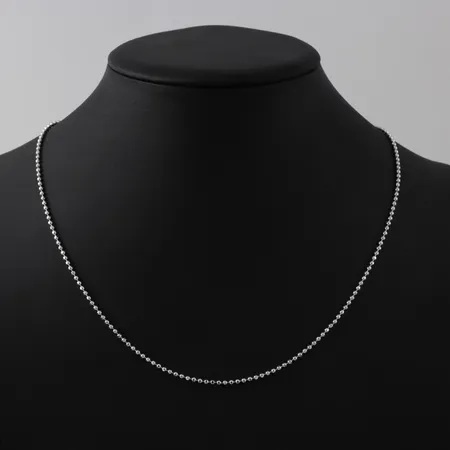 Kulkedja, längd 51cm, bredd 1,9mm, silver Vikt: 6,2 g
