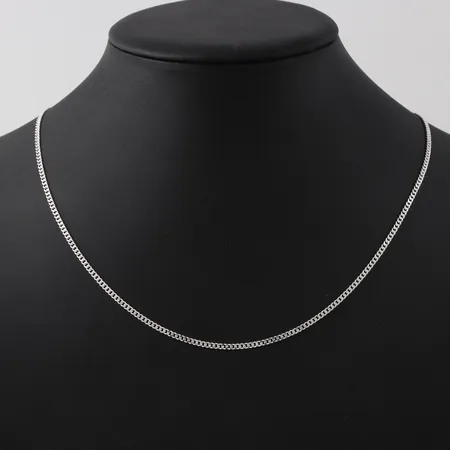 Kedja Pansar, längd 50cm, bredd 2,2, Italy, silver  Vikt: 5,2 g