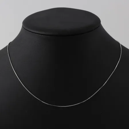 Kedja Venezia, längd 42cm, bredd ca 0,8mm, silver Vikt: 1,7 g