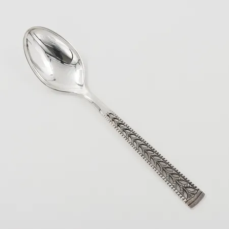 Skedar 12 st längd ca 18,5 cm modell Juvel, Norge, silver Vikt: 439 g Skickas med postpaket.