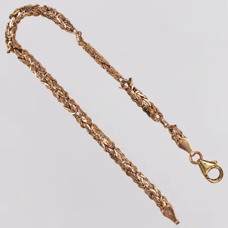 Armband, ca 17,5cm, defekt, 14K  Vikt: 3 g