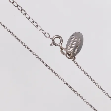 Kedja, Ankar, 39-44cm, bredd 1,4mm, SCOOP, 925/1000 silver  Vikt: 2,8 g