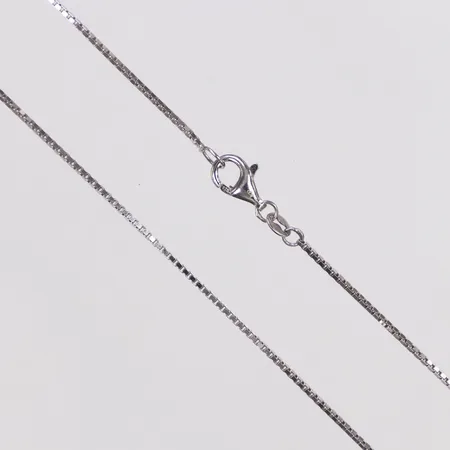 Kedja, Venezia, 41,5cm, bredd 0,9mm, 925/1000 silver Vikt: 2,4 g